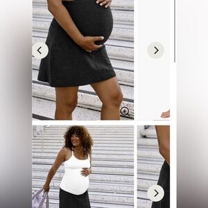 Beyond Yoga Spacedye Maternity Skirt - petite (hemmed)